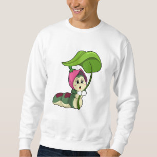 Caterpillar with Leaf Sweatshirt