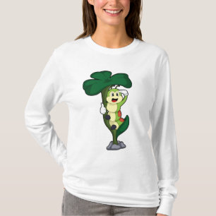 Caterpillar with Leaf T-Shirt