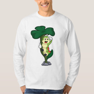 Caterpillar with Leaf T-Shirt