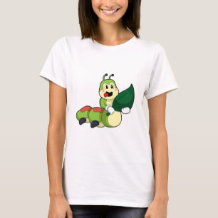 Caterpillar with Leaf T-Shirt