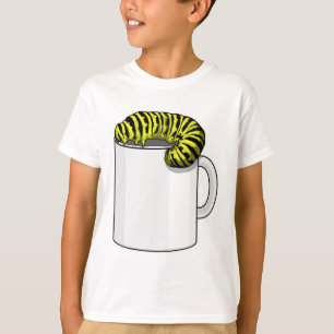 Caterpillar with Mug T-Shirt