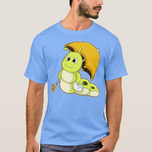 Caterpillar with Umbrella T-Shirt