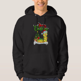 Caterpillar  Xmas Decorations Caterpillar Christma Hoodie