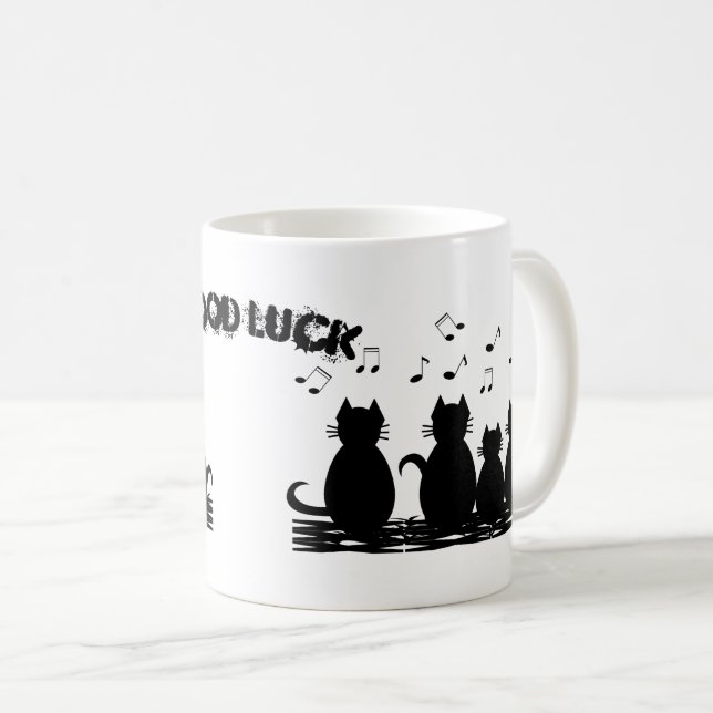 caterwauling coffee mug (Front Right)