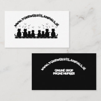 caterwauling Personalise Business Card
