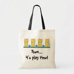 CATfeine Break Tote Bag