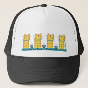 CATfeine Break Trucker Hat