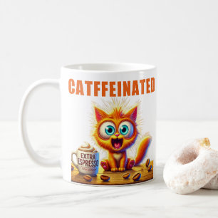 CATFFEINATED COFFEE MUG