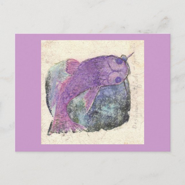 catfish are jumpin postcard (Front)