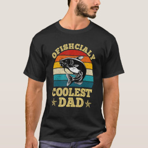 Catfish Fishing Noodling Catfishing Fisherman Dad T-Shirt