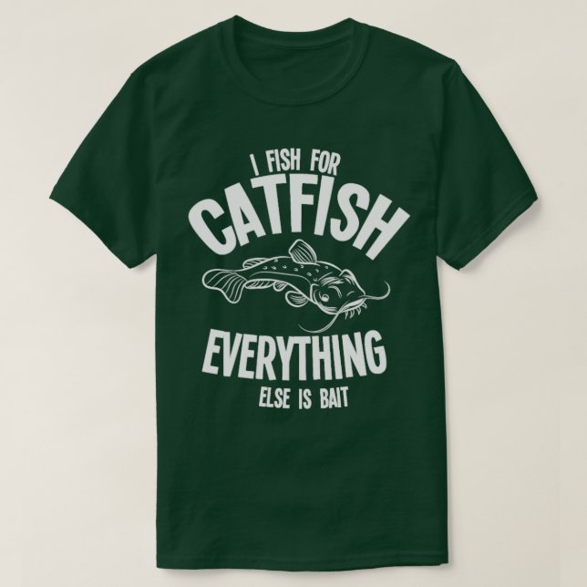 Catfish Gift Mudcat Fisherman Flathead Catfish  T-Shirt (Design Front)