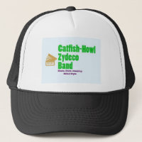 Catfish Howl Zydeco Hat with Alternate Logo