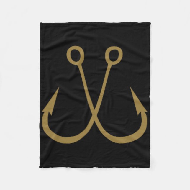Catfish Hunter Catfish Fisherman Catfish  Fleece Blanket (Front)