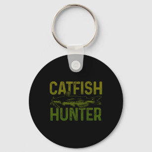 Catfish Hunter Catfish Fishing Gift  Key Ring