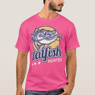 Catfish Hunter For Catfishing Anglers T-Shirt