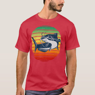 Catfish Hunter Noodling Catfishing Noodler (4) T-Shirt
