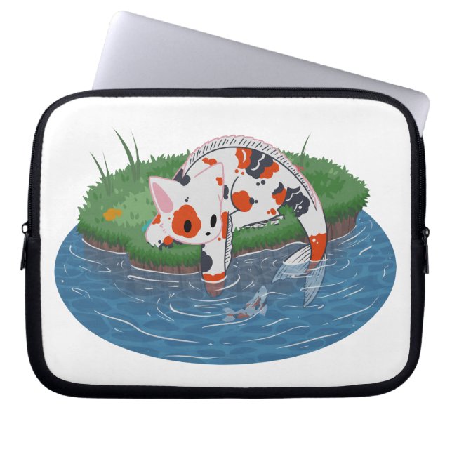 catfish laptop sleeve (Front)