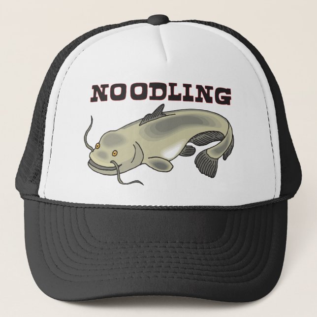 Catfish Noodling Trucker Hat (Front)