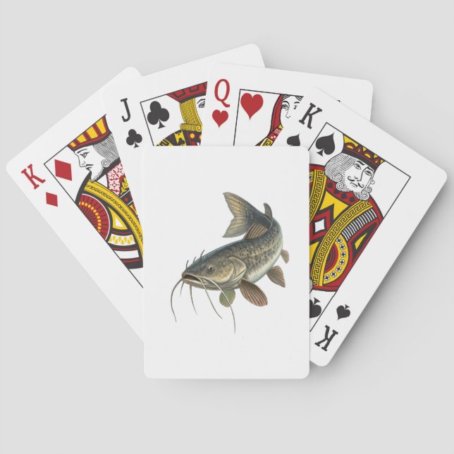 Catfish Playing Cards (Back)