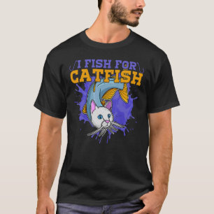 Catfish Wels Catfish Fishing Humour 5 T-Shirt