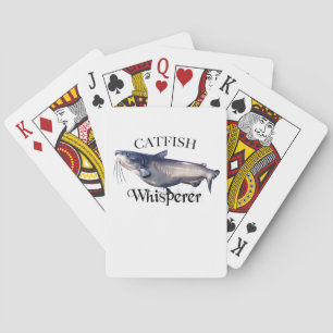Catfish Whisperer Playing Cards