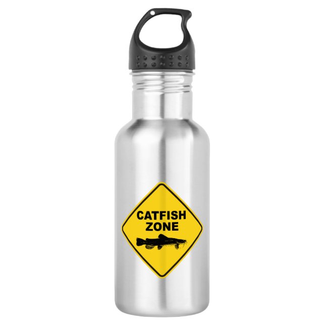 Catfish Zone 532 Ml Water Bottle (Front)
