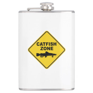 Catfish Zone Hip Flask