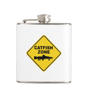 Catfish Zone Hip Flask