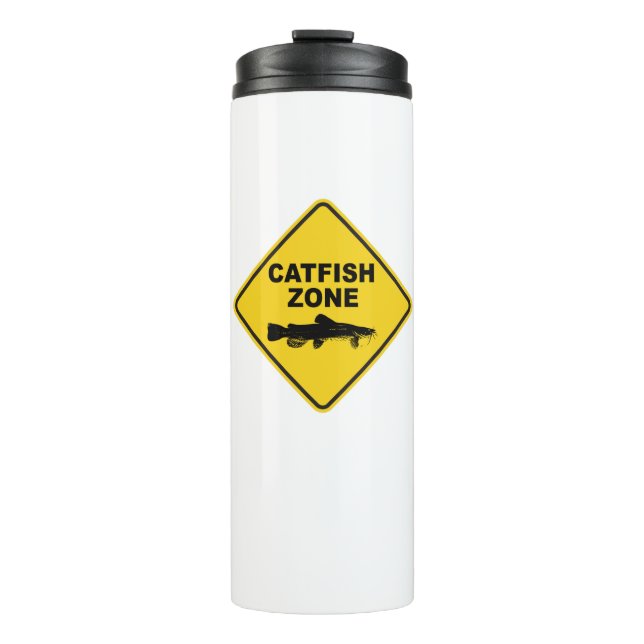 Catfish Zone Thermal Tumbler (Front)