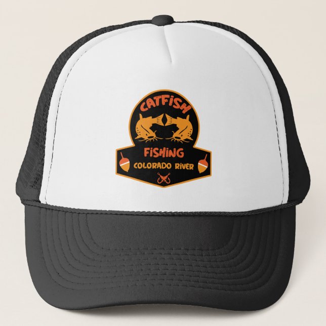 Catfishing Colorado River Trucker Hat (Front)