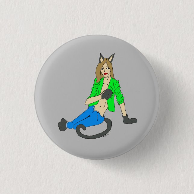 catgirl button (Front)