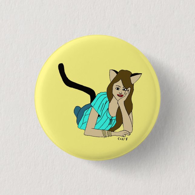 catgirl button (Front)