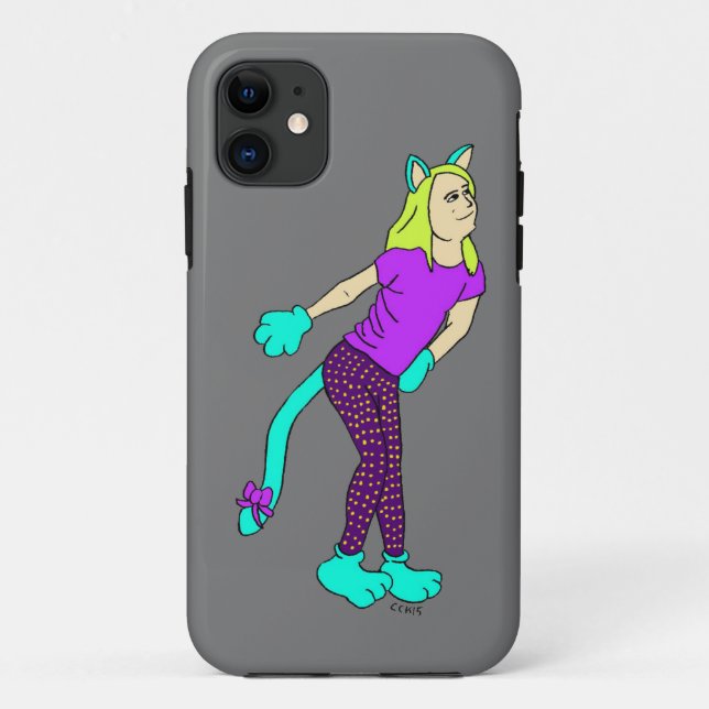 catgirl   Case-Mate iPhone case (Back)