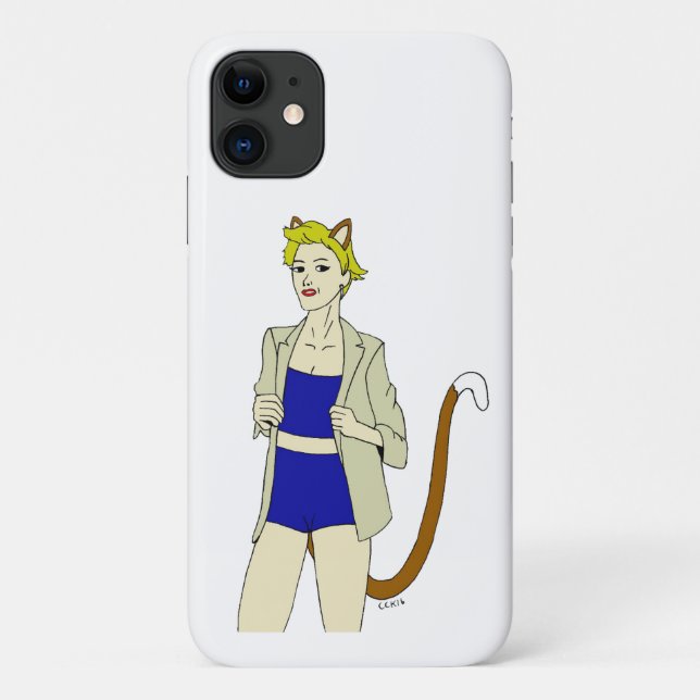 catgirl   Case-Mate iPhone case (Back)