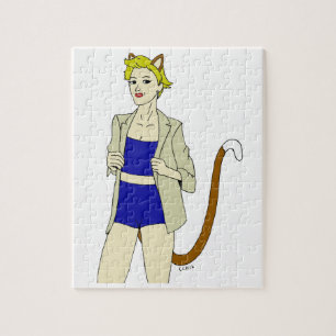 catgirl   jigsaw puzzle