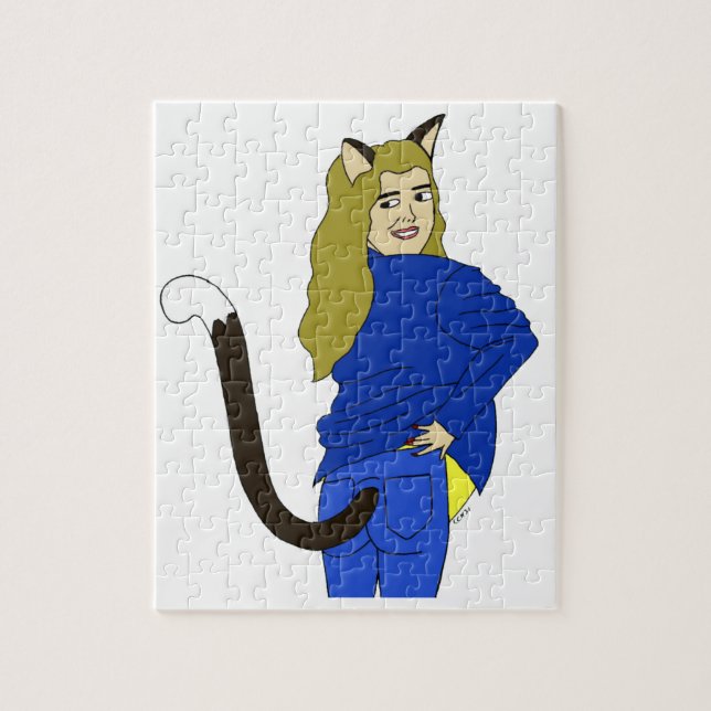 catgirl   jigsaw puzzle (Vertical)