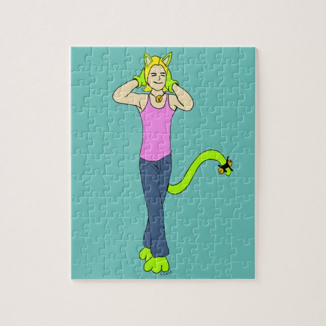 catgirl  jigsaw puzzle (Vertical)