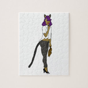 catgirl  jigsaw puzzle