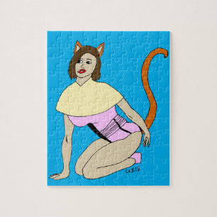 catgirl  jigsaw puzzle