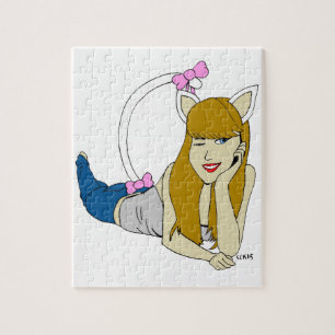 catgirl   jigsaw puzzle