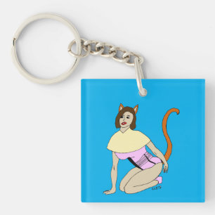 catgirl   key ring