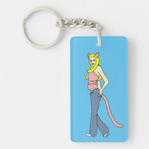 catgirl keychain