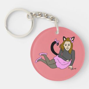 catgirl  keychain