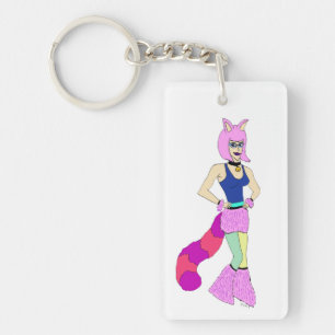 catgirl keychain