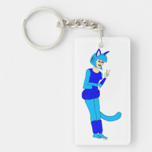 catgirl keychain