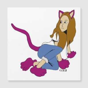 catgirl magnet