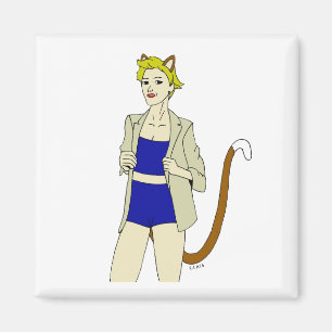 catgirl magnet