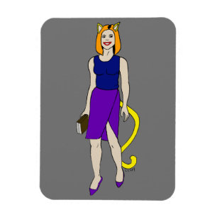 catgirl magnet