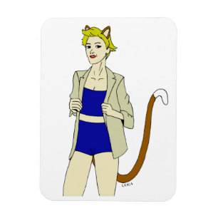 catgirl magnet