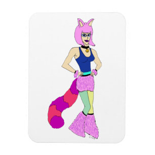 catgirl   magnet
